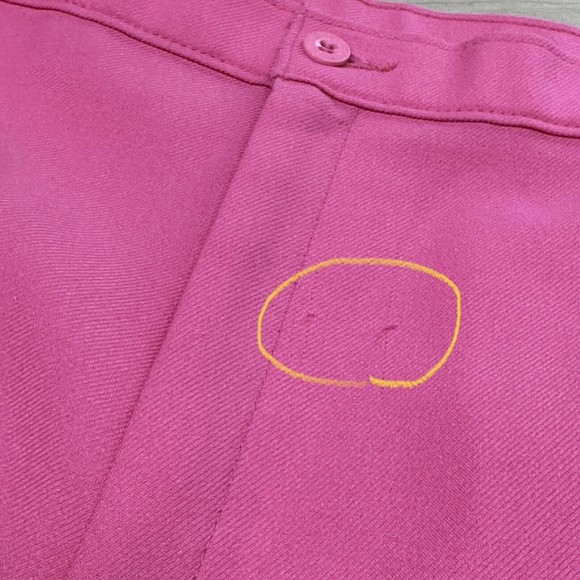 Vintage 80s Levi Strauss Bend Over Pants Womens 22W Bright Pink Mom High Rise - Picture 11 of 14